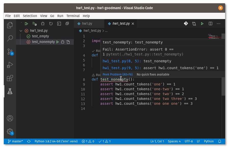 HG2051 – Using Visual Studio Code